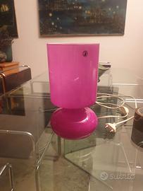 Lampada Ikea Lykta colore viola fucsia o verde