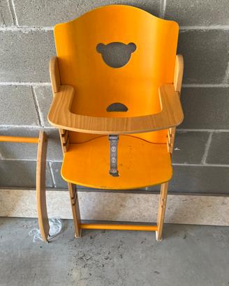 seggiolone legno pappy pali