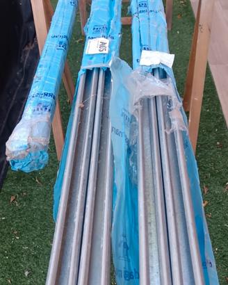 Binari monorotaia per teloni pvc camion o pergole