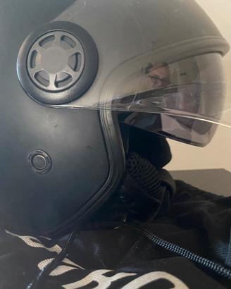 Casco moto jet carburo XL
