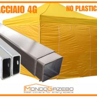 Gazebo 3x3 impermeabile richiudibile stand chiosco