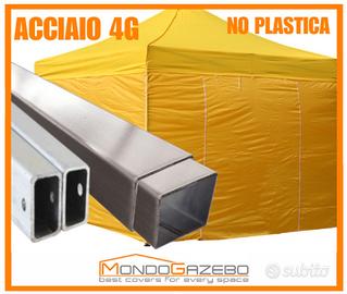 Gazebo 3x3 impermeabile richiudibile stand chiosco