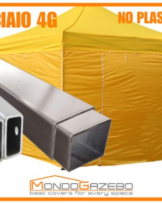 Gazebo 3x3 impermeabile richiudibile stand chiosco