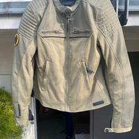 GIACCA MOTO DONNA verde salvia tg 46 nuova