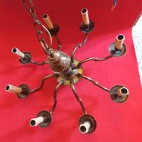 Lampadario candelabro in metallo