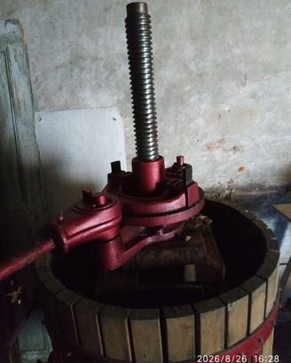 Torchio per pressare vinacce