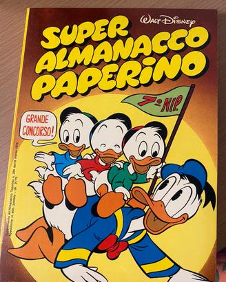 Super Almanacco Paperino Euro 5 cad.