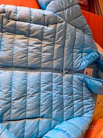 Piumino leggero da ragazza- donna azzurro