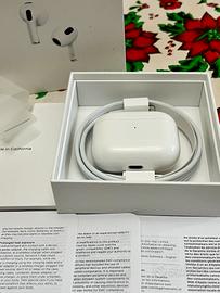 APPLE AIRPODS 3a generazione come nuovi ORIGINALI