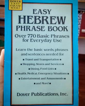 Easy Hebrew Phrase Book