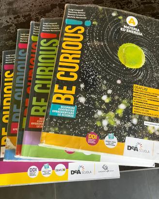 Libro scuole medie Be Curious!