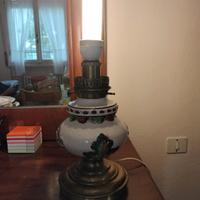 coppia di lampade in ceramica