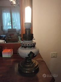 coppia di lampade in ceramica