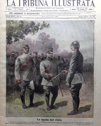 La Tribuna Illustrata 9 Settembre 1917 WW1