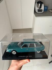 Modellino Citroën CX 1974 blu metallico