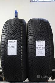 2 PNEUMATICI USATI 225 60 R18 104W MICHELIN