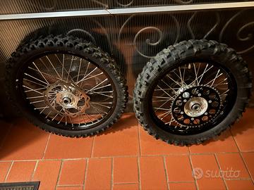 Cerchi KTM Husqvarna Gas Gas 21 - 18 Excel