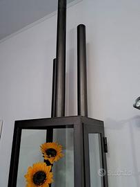 Vetrina design ferro e vetro