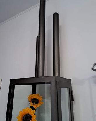 Vetrina design ferro e vetro