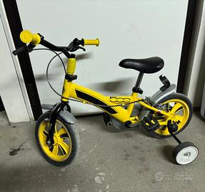 Bicicletta con rotelle