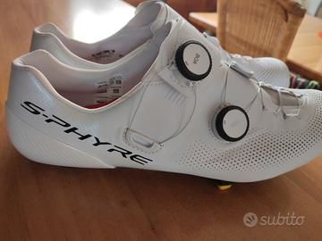 scarpe bici strada Shimano S-Phyre 46 wide