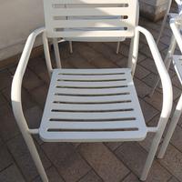 Sedie da esterno in metallo