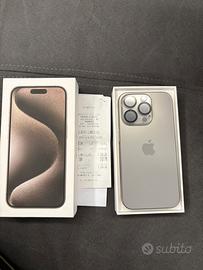 Iphone 15 pro 256giga