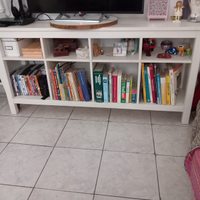 Mobile TV bianco panna legno