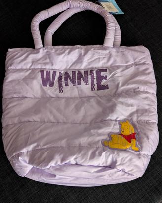  Borsa Tote Disney WINNIE the Pooh - Nuova con Car