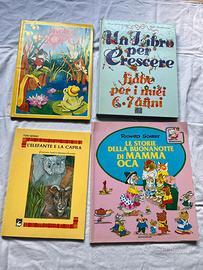 Lotto di 4 libri per bambini - fiabe e storie