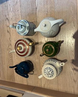 Set di teiere da collezione