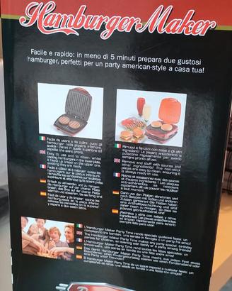 Ariete Hamburger Maker (linea Party Time)