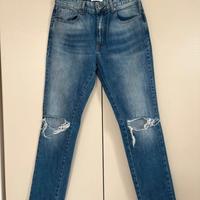 Jeans donna Two White