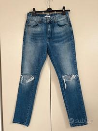 Jeans donna Two White