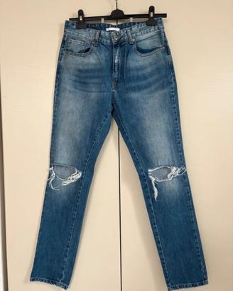 Jeans donna Two White