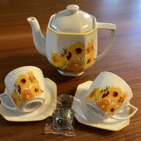 Set teiera e tazze Girasoli_Nuova