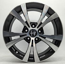4 cerchi lega alfa romeo giulietta 500x r16 lt4480
