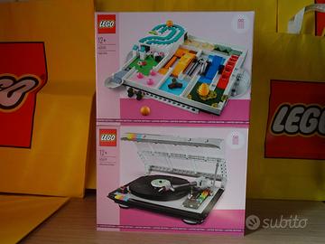 LEGO 40699 RETRO RECORD PLAYER + 40596 MAGIC MAZE