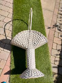 Porta fiori in legno