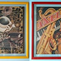 Stampe Litografiche su foglio di sughero-Arredo