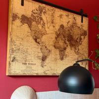 Quadro Maisons du Monde Mappa del Mondo – Stile In