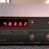 Frequenzimetro digitale HC2F    10 Hz a 200Mz