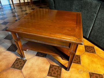 Tavolino da Salotto in Legno Stile Neoclassico