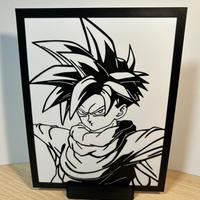 Quadretto Dragon Ball - Gohan Super Sayan