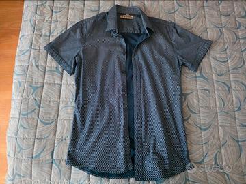 Lotto 10 Camicie Uomo Slim Fit Tg S