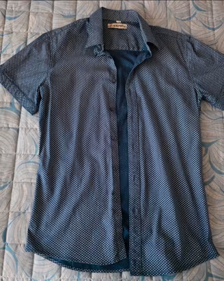 Lotto 10 Camicie Uomo Slim Fit Tg S