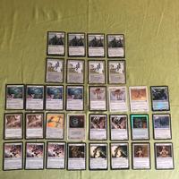 Lotto carte bianche White MTG card magic