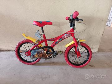 Bici 3-5 anni Gormiti