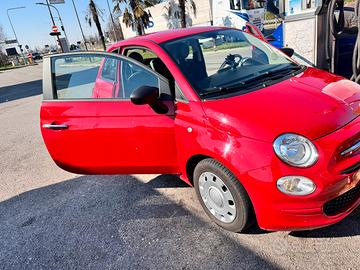 500 rossa interni beige