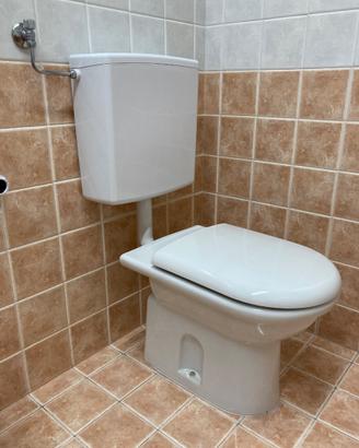 Water da appoggio con cassetta esterna